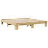 vidaXL Bed Frame without Mattress 180x200 cm Solid Wood Oak