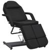 vidaXL Beauty Treatment Chair Faux Leather Black 180x62x78 cm