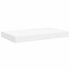 vidaXL Floating Wall Shelves 4 pcs White 50x23x3.8 cm MDF