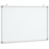 vidaXL Magnetic Whiteboard 60x40x1,7 cm Aluminium