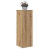 vidaXL Plant Stand Artisan Oak 33x33x100 cm Engineered Wood
