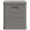vidaXL Garden Storage Box 90 L Brown