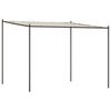 vidaXL Gazebo White 3x3 m 180 g/m&sup2; Fabric and Steel