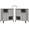 vidaXL Sideboard Grey Sonoma 60x35x70 cm Engineered Wood