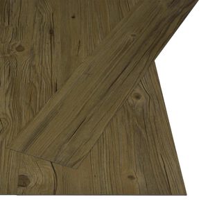 vidaXL Self-adhesive Flooring Plank Brown 4.46 m&sup2; 32 pcs PVC