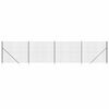 vidaXL Wire Mesh Fence with Spike Anchors Anthracite 1.6x10 m
