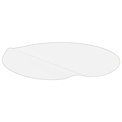 vidaXL Table Protector Transparent Ø 110 cm 2 mm PVC