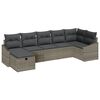vidaXL Sofa Set 8 pcs Poly Rattan
