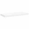 vidaXL Floating Wall Shelf White 60x23.5x3.8 cm MDF