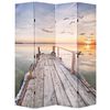 vidaXL Folding Room Divider 160x170 cm Lake