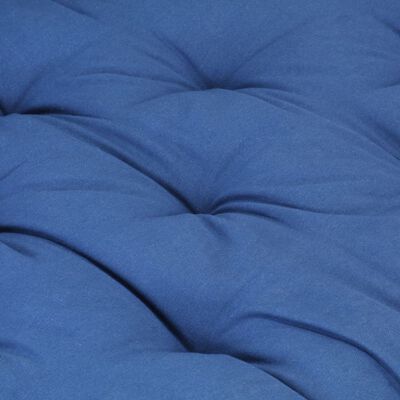 vidaXL Pallet Floor Cushion Cotton 120x80x10 cm Light Blue