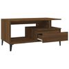 vidaXL Coffee Table Brown Oak 90x49x45 cm Engineered Wood