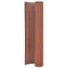 vidaXL Double-Sided Garden Fence 110x400 cm Brown