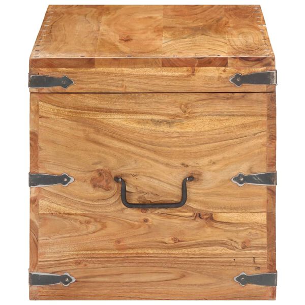 vidaXL Chest 90x40x40 cm Solid Acacia Wood