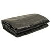 vidaXL Pool Cover Black 455 cm PE