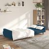 vidaXL 2-Seater Sofa Bed Blue Velvet