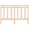 vidaXL Bed Headboard 156x4x100 cm Solid Wood Pine
