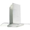 vidaXL Island Range Hood 90 cm Stainless Steel 756 m&sup3;/h LED