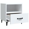 vidaXL Bedside Cabinets 2 pcs White Engineered Wood