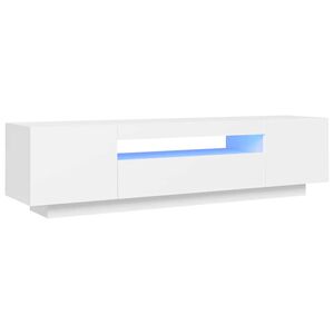 vidaXL TV Cabinet | White | Engineered wood | 160 cm x 35 cm x 40 cm