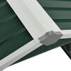 vidaXL Garden Robot Lawnmower Shed 92x97x63 cm Galvanised Steel Green