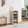 vidaXL Shoe cabinets 31.5 x 35 x 70 cm Sonoma Oak 5 compartments