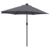 vidaXL Garden Parasol Anthracite 294 x 150 x 224 cm
