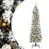 vidaXL Artificial Christmas Tree White 240 cm
