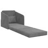 vidaXL Sofa Bed Dark Grey 65 x 80 x 83 cm Velvet