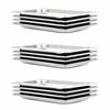 vidaXL Gastronorm Containers 12 pcs GN 1/3 20 mm Stainless Steel
