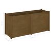 vidaXL Garden Planter Honey Brown 150x50x70 cm Solid Pinewood