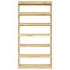 vidaXL Book Cabinet/Room Divider 100x30x200 cm Solid Pinewood
