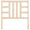 vidaXL Bed Headboard 96x4x100 cm Solid Wood Pine