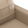 vidaXL Sofa Chair Cappuccino 60 cm Faux Leather