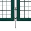 vidaXL Garden Mesh Gate Fence Door Wall Grille 300x75 cm