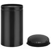 vidaXL Automatic Sensor Dustbin 50 L Carbon Steel Black