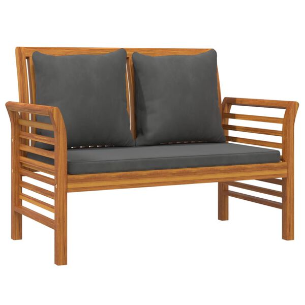 vidaXL 5 Piece Garden Lounge Set with Cushions Solid Wood Acacia