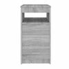 vidaXL Drawer Cabinet Grey Sonoma 40x50x76 cm Engineered Wood