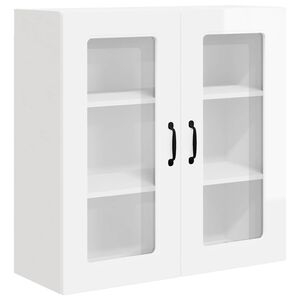 vidaXL Dishwasher Panel Kalmar High Gloss White 80 x 31 x 80 cm