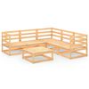 vidaXL 6 Piece Garden Lounge Set Solid Wood Pine