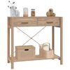 vidaXL Console Table 82x38x75 cm Engineered Wood