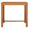 vidaXL Garden Bar Table 120x60x105 cm Solid Wood Acacia