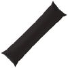 vidaXL Cushion with Pillow HEERLEN Black 40 x 145 cm Polyester