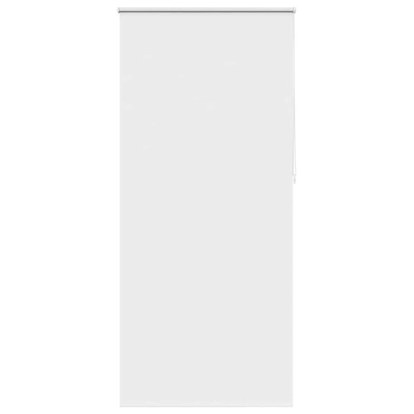 vidaXL Roller blind blackout 104.4x230 cm Fabric Width 100 cm white