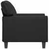 vidaXL Sofa Chair Black 60 cm Faux Leather