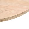 vidaXL Table Top &Oslash;70x2.5 cm Solid Wood Pine