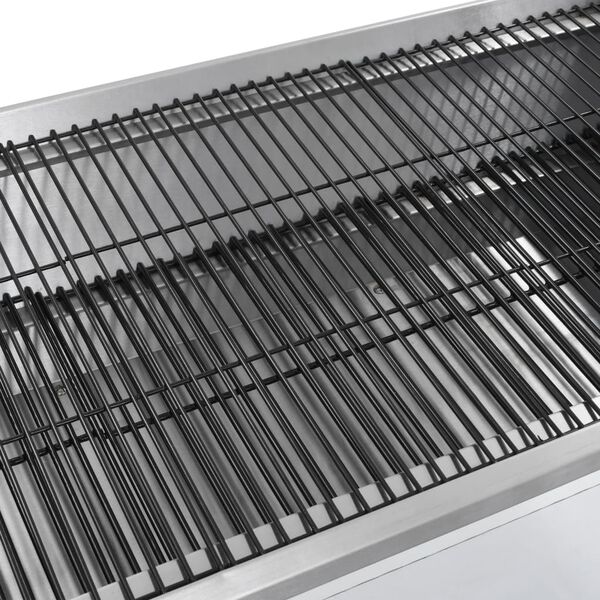 vidaXL Electric BBQ Rotisserie Stainless Steel