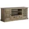 vidaXL TV Stand | Brown | Solid Mindi wood, Plywood | Medium | TV Stand