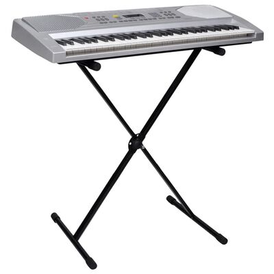 61-key Electric Keyboard + Adjustable Keyboard Stand