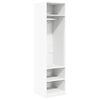 vidaXL Wardrobe White 50x50x200 cm Engineered Wood